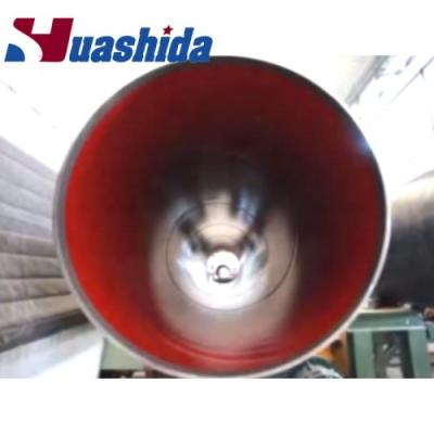 China High-efficiency automatic Steel Pipe Internal FBE External 2lpe 3lpe Anti-Corrosion Coating Line for sale