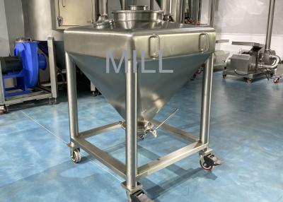 Chine Conteneur cubique de réservoir du réservoir d'emballage de poudre du vide IBC d'acier inoxydable/IBC pour le convoyeur à vendre