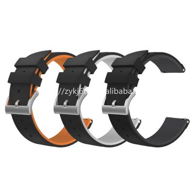 China Strap 20mm 22mm Rubber Replaceable Sports Strapping Watch Bands 22mm Strap Watch Belts For Samsung Classic Speed S3 Frontier S2 Watch Ba for sale