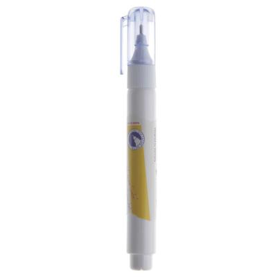 China Nontoxic. 2021 China Wholesale High Quality White Colored 8ML Correction Fluid Eco-friendly From China With Metal Tip for sale