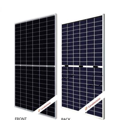 Chine 685W-715W N-type Bifacial TOPCon Technologie Panneau monocristallin à double verre par CanadianSolar à vendre
