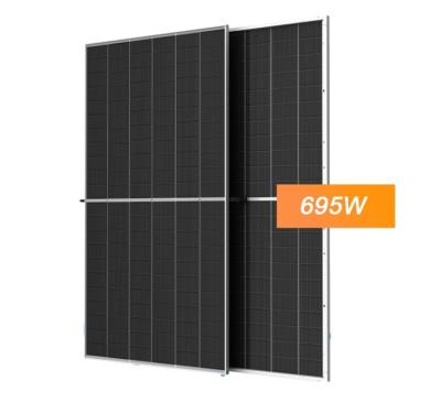 Chine Technologie Panneau solaire à double verre 675W 680W 685W 690W 695W 700W pour l'énergie solaire à vendre