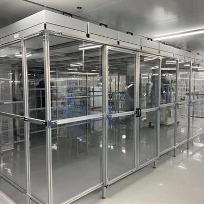 Κίνα Κατηγορία 100 γραμμών συνελεύσεων ελασματικό γραφείο ροής αέρα με τον πίνακα Opertaion προς πώληση
