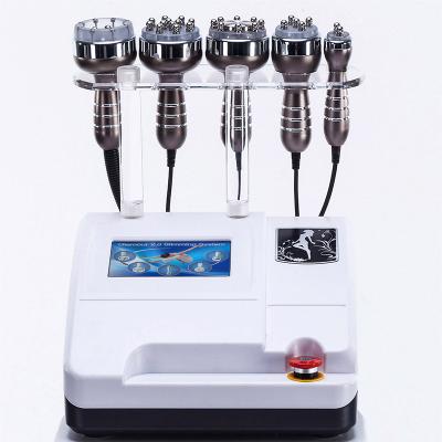 China Weight Loss China Manufacturer 5 in 1 Cellulite Reduction Radio Frequency Skin Tightening Slimming Machine Vacuum Cavitation System for sale