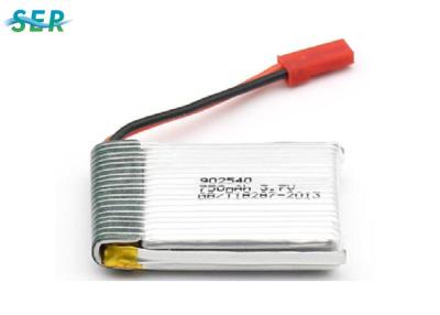 China High Power 3.7 Volt Drone Battery , 902540 Drone Lithium Ion Battery With PCB PCM for sale