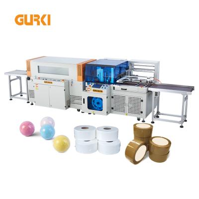 China Automatic High Speed Side Sealing Heat Shrink Paper Food Machine Heat Sealer Wrapping Machine Auto Side Shrink for sale