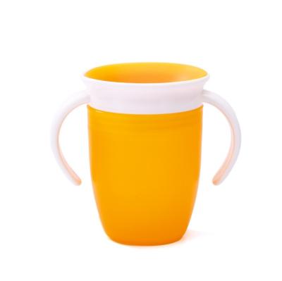China BPA Free BPA Free 360 Double Handle Design Miracle Cup 360 Leakproof Non-Slip Trainer Cup for sale