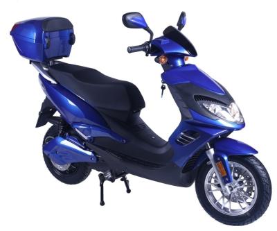 China Fast Speed Smart EL4000 Skyblue Eco Friendly Low Noise Electric Motorcycle Customized Smart Scooter For Adults 72V50AH for sale