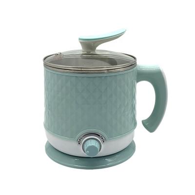 China 360 Degree Rotation Base Stainless Steel Soup Noodle Electric Heating Multi Cooker 1.8L For Home for sale