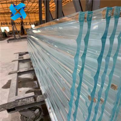 Cina chiaro 8mm il vetro modellato di 6mm, ha temperato il vetro scanalato in ricoperto con canne in vendita