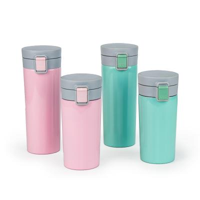 China Sustainable Fly-Cup Stainless Steel Double Wall Sports Water Bottles for sale