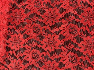 China Spandex knitting lace scuba fabric for sale