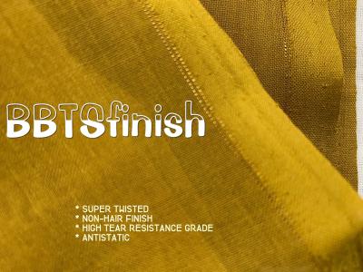 China Golden selvedge spun polyster voile super twisted full voile BBTSfinish® for sale