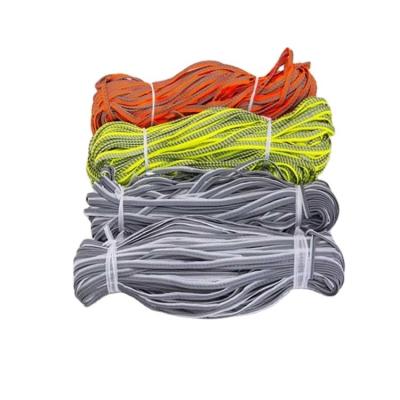Cina 1 pollice riflettente cucito in tubi Tread Trim per impermeabile High Light Reflective Webbing in vendita