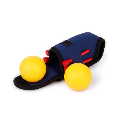 China Other High Quality Custom Logo Small Neoprene Pocket Mini Golf Ball Bag for sale