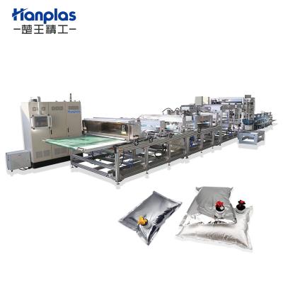 China High Speed Hotels HP-L BIB600 Hanplas Filling Machine BIB Drinkable Plastic Liquid Plastic Making Bag In Box Machinery for sale