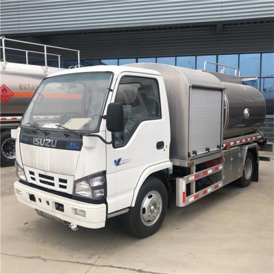 China ISUZU 600P 5CBM Caminhões de reabastecimento de aviões Multifuncional 4x2 Tipo de condução à venda