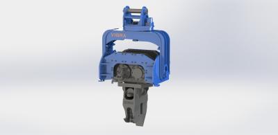 China Blue Pile Driver 360 Degree Rotation / Tilt Angle The Ultimate Solution For Your Business Success for sale