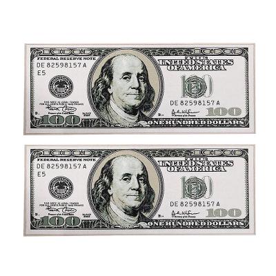 China Stain Resistant 3D Printed Dollar Carpets Custom Hand Tuft Hallway Rug And Door Mat for sale