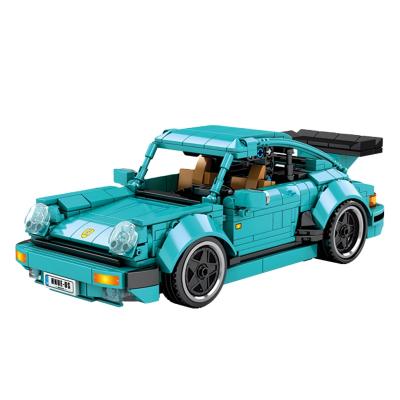China Electronic Children's Toy Toys Car Set Electric Blocks Plastic Building Blocks Mini Famous Build Bausteine Toy for sale