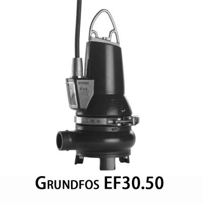 China Grundfos EF30.50 Submersible Sewage Pump Non Clogging Solution For Dirty Water Transfer for sale