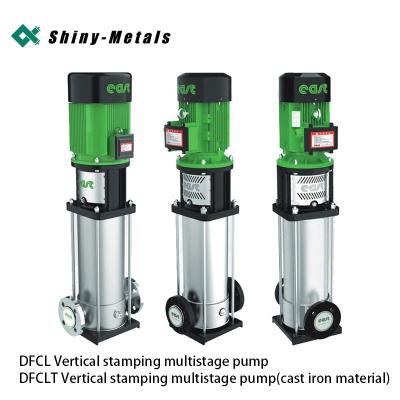 China Este fabricante Ventas directas de acero inoxidable bomba vertical de múltiples etapas estampado bomba de suministro de agua de gran altura en venta