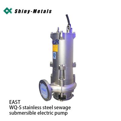 China East Wq-S Edelstahl Abwasser-Sunderdampf-Elektropumpe zu verkaufen