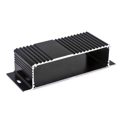 Cina Al6063-T5 ha espulso recinzione di alluminio di profilo del PWB con il deflettore 2pcs in vendita