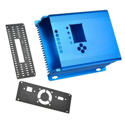 Cina L'alloggio di elettronica ha espulso blu d'anodizzazione dell'OEM di recinzione di alluminio in vendita