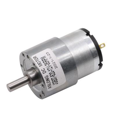 China 37mm 12V 7RPM Kleine gelijkstroom Hoge de Torsie Elektrische Motoren van Toestelmotoren Te koop