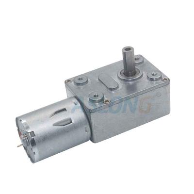 China 6 - 150rpm de hoge Motor van het de Wormtoestel gelijkstroom van de Torsie Rechte hoek Te koop