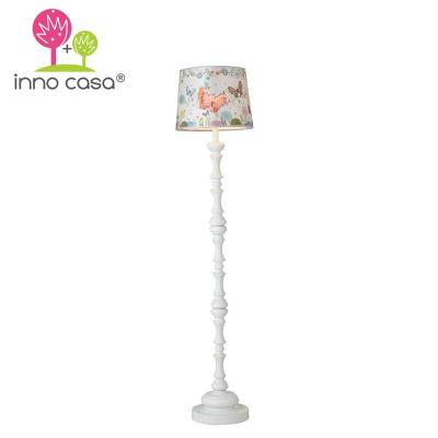 China children & Youth Lighting Hot Sale BCUT-WG2 Die Cut Butterfly Design Wooden Double Shade Floor Lamps Kids For Living Room for sale