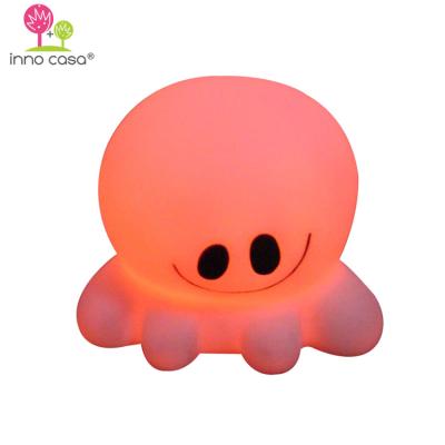 China Decoration Latest New Design RGB Color Changing Battery Cute Led Night Light For Kids for sale