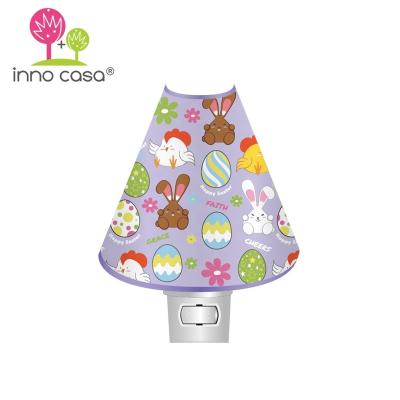 China Home Room OEM Bedside Sensor On/Off E12/E14 Lights Fabric Shade Customized Night Light For Kids Bedroom Decoration for sale