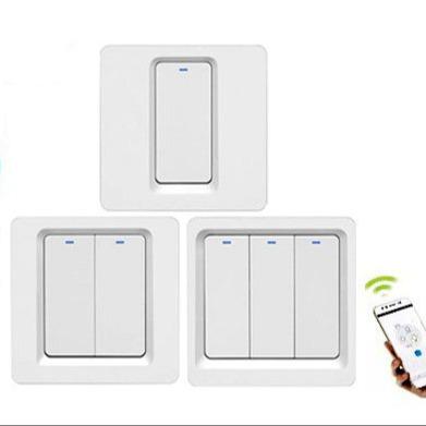China Wifi and Remote Control Ble 3 Strip Wall Lamp Switch for Smart Home Alexa for sale