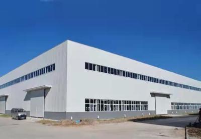China LANGE Large Steel Frame Buildings Farm Prefabricated Light Steel Frame House for sale