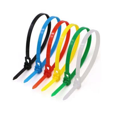 China South America Business Cable Ties Europe Rohs Electrical Color Nylon Plastic Black Wire Black Wire Cable Ties Material for sale