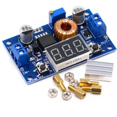 China LM2596S DC-DC 5A 75W Car Power Supply With Adjustable Digital Display Buck Module Panel for sale