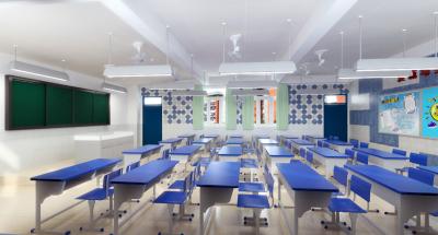 Cina Scuola Aula RAL Forma circolare Cimento Legno Lana Acustico Pannelli murali Tavola insonorizzante in vendita