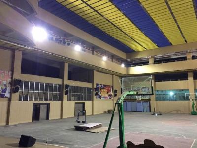China Sport Hall 2/2/0.5mm NANO Microperforated Acoustic Panels Sound Absorption Board for sale