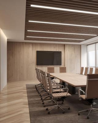 China Office Meeting Room 2/2/0.5mm NANO Microperforated Acoustic Panels Sound Absorption Board for sale