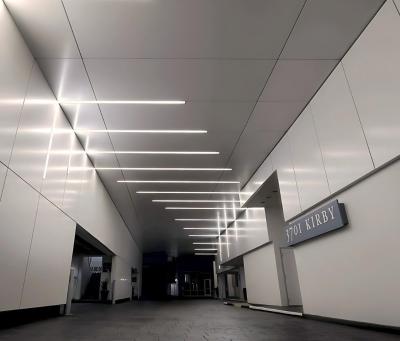 China 2/2/0.5mm Microperforated Decorative Acoustic Suspended Ceiling Sound-Absorbing Panel for sale