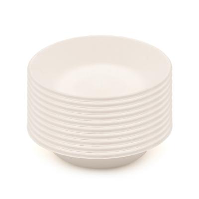 China 460ml Minimalist Disposable Tableware Disposable Bowl Paper Tableware Party Disposable Tableware For Weddings Bagasse Bowl for sale