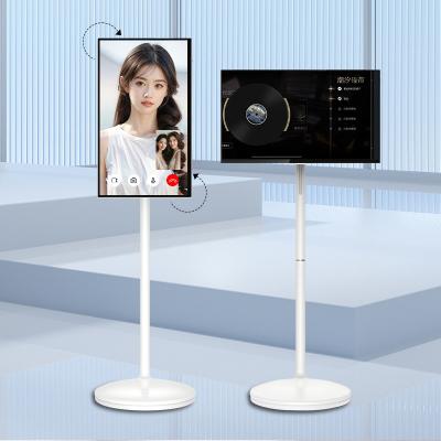 China Fabrik 21,5 Zoll Portabl TV Tablet Smart Touch Screen 21,5 Display Mobilfernseher auf Rädern zu verkaufen