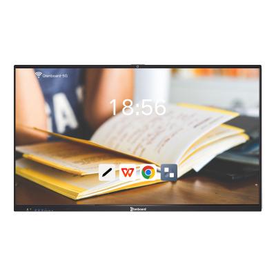 China 50 Point Touch Digital Classrooms 4000:1 60Hz Smart Digital Whiteboard for sale
