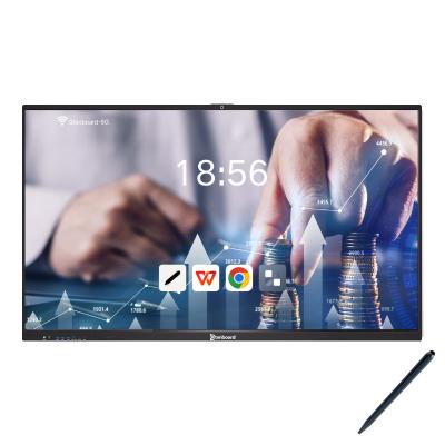 China Qtenbaord 65 75 85 98 pulgadas 4K 5K 40 puntos de reunión táctil interactiva Smart Board en venta