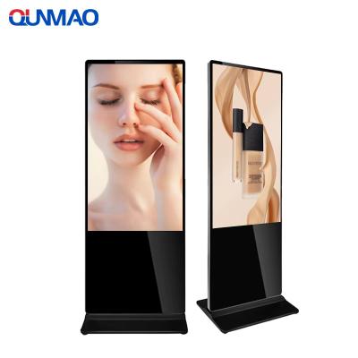 Chine Écran LCD Wifi Qunmao Intérieur 55 pouces Lecteur vidéo publicitaire à vendre