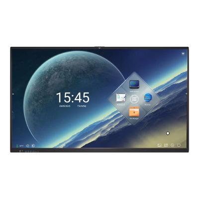 China Qtenboard OEM ODM Marca 65 75 86 pulgadas LCD Penal Interactivo Panel plano para niño en venta