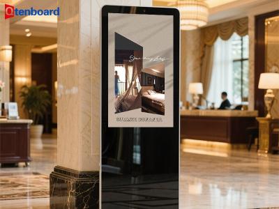 Chine Qunmao 65 pouces LCD Android Lecteur publicitaire 2K Lobby de l' hôtel Signage numérique à vendre