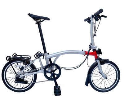 China HOT Popular Popular S/M Running Steel Foldable Bicycle 6 Speed Bar 16 Inch Folding Bike For Sale for sale